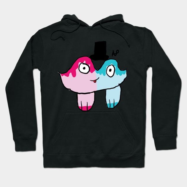 Blush Berry :: Imaginary Creatures Hoodie by Platinumfrog